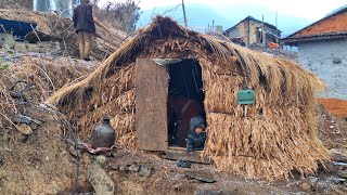 This is Himalayan Life  Nepal🇳🇵 Beautiful Nepali Village Daily Lifestyle in Winter Season Ep316 [upl. by Sukcirdor]