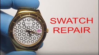 swatch repair [upl. by Finbar]