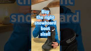 What’s my snowboard boot size snowboarding [upl. by Ligetti]