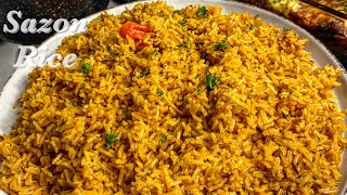 A Delicious and Simple recipe for Sazon Rice by TerriAnn’s Kitchen [upl. by Kenneth445]