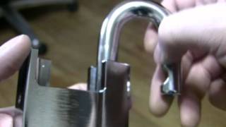 Demo of a monstrous Abloy Protec padlock [upl. by Atalaya525]