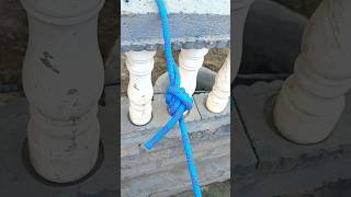 Super Clove Hitch knot ll amazing knot camping knot survivalknots trailerknot easyknot [upl. by Ditter182]