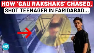 Faridabad Cow Vigilante Horror CCTV Video Shows Dramatic Car Chase Father Has This Query For Govt [upl. by Alcock]