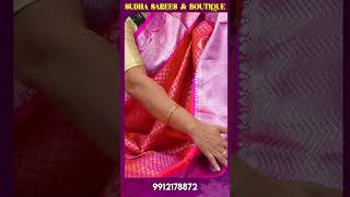 Latest Pure Handloom Venkatagiri పట్టు సారీస్  Sudha Sarees  Trending Pattu Sarees [upl. by Apple]