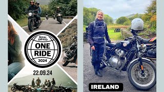 Royal Enfield One Ride 2024 Ireland [upl. by Mitran]