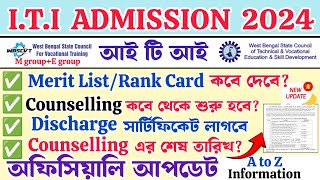 iti counselling  iti rank card 2024  iti merit list 2024  iti admission 2024  iti choice filling [upl. by Akila]