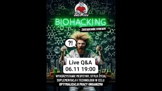 LIVE QampA 2 Biohacking  Zarządzanie stresem [upl. by Nnaeirual]