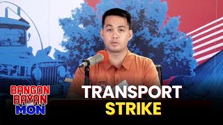 SONA sasabayan ng transport strike ng Manibela  BangonBayanWithMon [upl. by Elke]