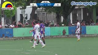 CLUB ORO NEGRO 🆚 REAL BOYACÁ PARTIDO DE IDA 3RA FASE TORNEO NACIONAL INTERCLUBES SUB  20B [upl. by Notanhoj]