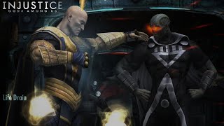 Black Adam vs Blackest Night Martian Manhunter in Injustice Gods Among Us [upl. by Haniraz]