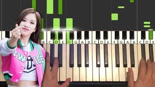 TWICE  FANCY Piano Tutorial Lesson [upl. by Blanc]