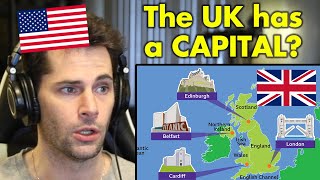 American Reacts to 101 Facts About the UK  Part 1 [upl. by Snyder]