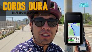 NEW Coros Dura BATERÍA INFINITA ♾️ REVIEW GPS de bicicleta con [upl. by Unity]