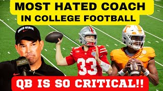 MOST HATED COACH TENNESSEE FOOTBALL OHIO STATE FOOTBALL VOLS FOOTBALL MICHIGAN FOOTBALLRYAN DAY [upl. by Acirre105]