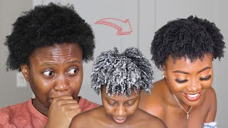 I tried a Wash N Go on my thin Short 4c Natural Hair [upl. by Okia13]