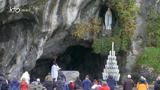 Chapelet du 14 janvier 2024 à Lourdes [upl. by Nirrac]