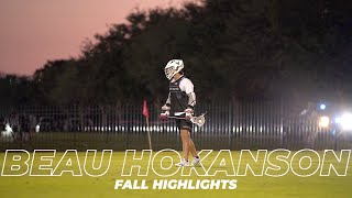 Beau Hokanson 24  2022 Fall Highlights [upl. by Noscire]