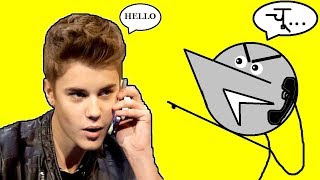 Justin Bieber Called Me  Halkat Call 5  Angry Prash [upl. by Emawk]