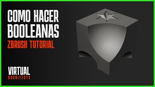 ⭐ Como hacer BOOLEANAS muy fácil en Zbrush [upl. by Hedley381]