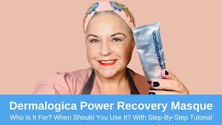 How To Use Dermalogica Multivitamin Power Recovery Masque With Dermalogica Skincare Expert [upl. by Dirraj]