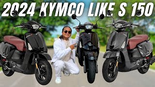 KYMCO LIKE S 150 2024 New Look SULIT NA CLASSIC SCOOTER [upl. by Kuebbing]