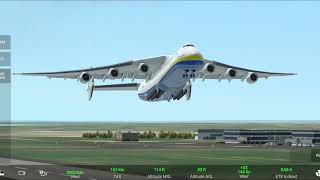 ANTONOV AN225 Mriya Full Flight  Douala FKKD To Bole Intl HAAB  Flight Simulator [upl. by Ciccia]