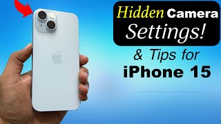 iPhone 15 Hidden Camera Settings amp Tricks  Best iPhone 15 Camera Settings HINDI [upl. by Fricke]