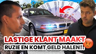 Lastige klant maakt ruzie en komt geld halen [upl. by Hacim513]