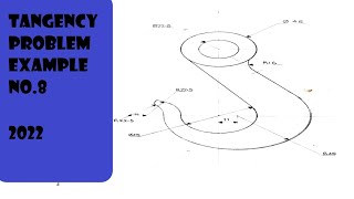 HOOK Tangency problem example number Eight 8 [upl. by Atonsah]