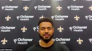 Saints WR Equanimeous St Brown on what he brings to the team [upl. by Brodench380]