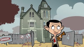 Mr Bean Enters a HAUNTED HOUSE  Mr Bean Animated Season 3  Funny Clips  Mr Bean World [upl. by Saucy]