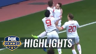 Bayer 04 Leverkusen vs FSV Mainz 05  201617 Bundesliga Highlights [upl. by Gilberte]