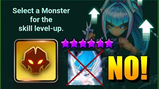 Dont make this mistake for the 4 skill levelup event Summoners War [upl. by Akinad]