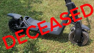 What happened OKAI ES800 PANTHER scooter electricscooter ebike [upl. by Topliffe]