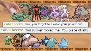 Salty Legendary Player Cant Beat My Level 1 Pokemon Team Pokemon Showdown Salt Funny [upl. by Dirtsa]