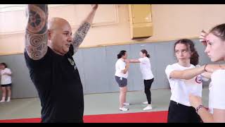 Stage de Self Defense pour les jeunes qui font leur Service Militaire Universel [upl. by Nilhtac]