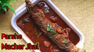 Parshe Macher Jhal  Parsher Tel Jhal Recipe  Bengali parshe macher recipe [upl. by Tobey]