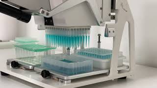 PRCXI SC9000 96384 Channel Manual Pipetting System from RobotDigg [upl. by Singer]