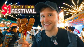 EPIC Street Food FESTIVAL in Thailand  Massive THAI Food Tour in Chonburi 2024 [upl. by Correy]