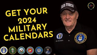 Downloadable Military Calendars 2024 VeteransFree to Share with Friends and Family [upl. by Kcirdec]