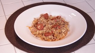 Arroz con chorizo y champiñones [upl. by Nahgem]