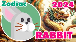 RABBIT 2024 Zodiac Rabbit Prediction  The Year of the Green Wood Dragon【Master Tsai】 [upl. by Urata]