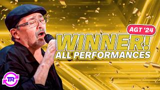 WINNER Richard Goodall ALL Performances on AGT 2024 [upl. by Hillyer783]