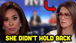 Fox News Host Jessica Tarlovs SHOCKING outburst at Judge Jeanine [upl. by Jolene]