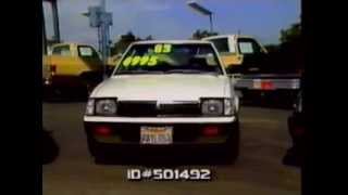 1987 Hal Watkins Chevrolet  Oxnard CA commercials [upl. by Love]