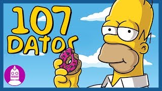 107 Datos De Los Simpson Que DEBES Saber Atómico 152 en Átomo Network [upl. by Ahseryt]