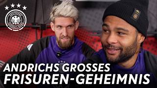 Andrichs Pizza wird anders  Aufn Kaffee mit Robert Andrich amp Serge Gnabry [upl. by Ardnassac]