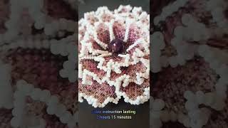 everyone can learn how to create such decorations beadingtutorial tuturial [upl. by Zapot]