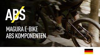 MAGURA EBike ABS Komponenten  Antiblockiersystem für´s EBike  DE [upl. by Notreve408]