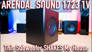 Arendal Sound 1723 1V Subwoofer Unboxing amp Overview  Beauty amp a BEAST [upl. by Hoj]